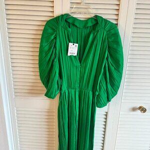 Zara Green Midi Dress